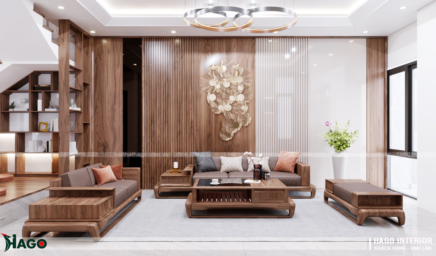 Sofa gỗ hiện đại tại Vinh, Nghệ An