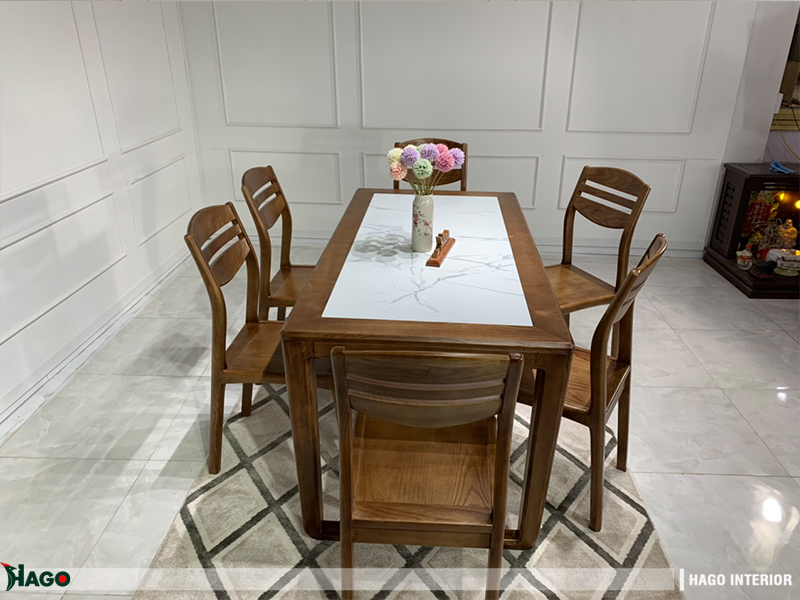 Bàn ghế ăn phù hợp nhiều không gian bếp hiện đại