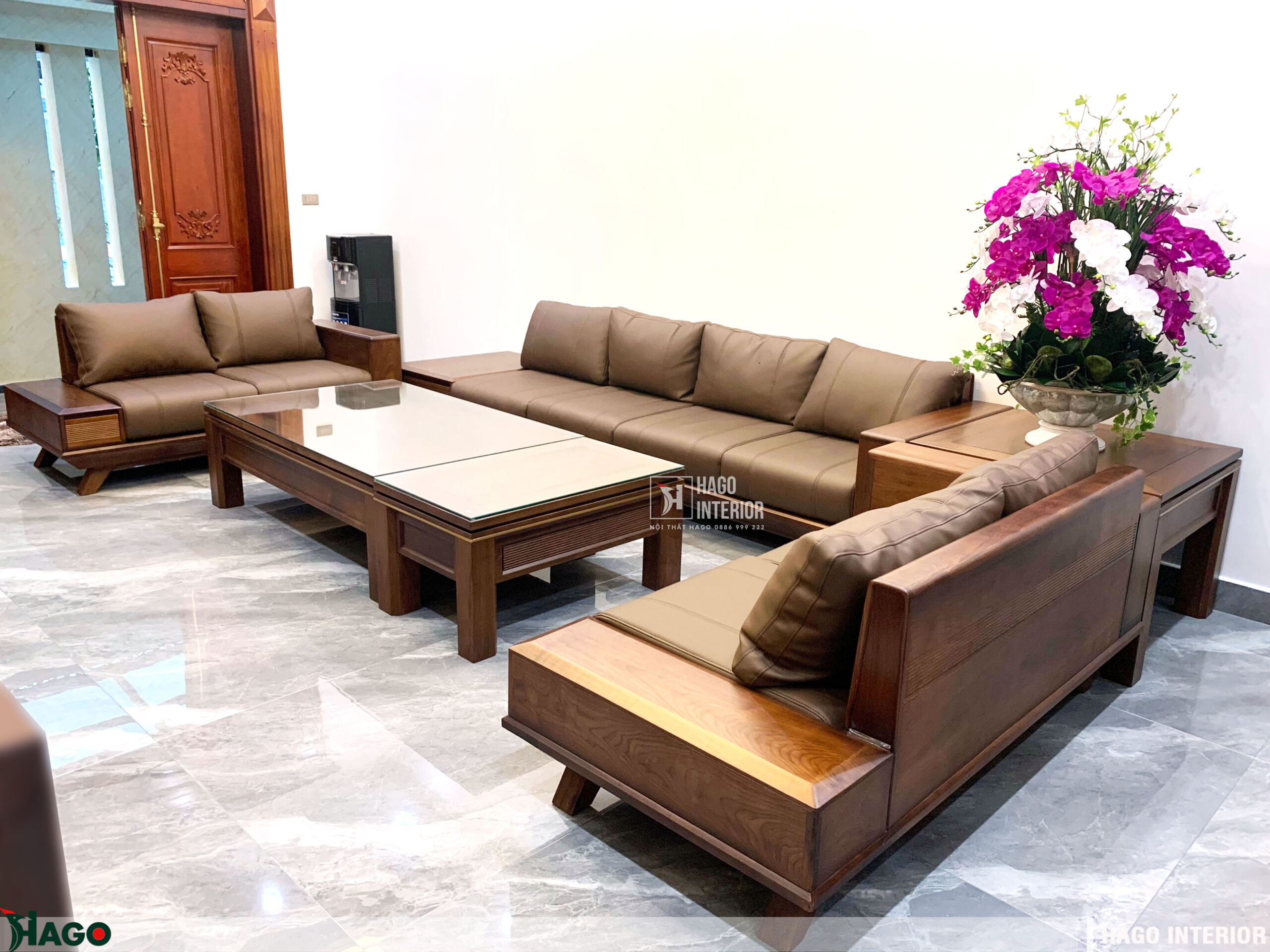 Sofa gỗ đẹp tại Nghệ An - Hà Tĩnh