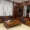 Sofa gỗ phòng khách hiện đại, giá rẻ tại Vinh, Nghệ An