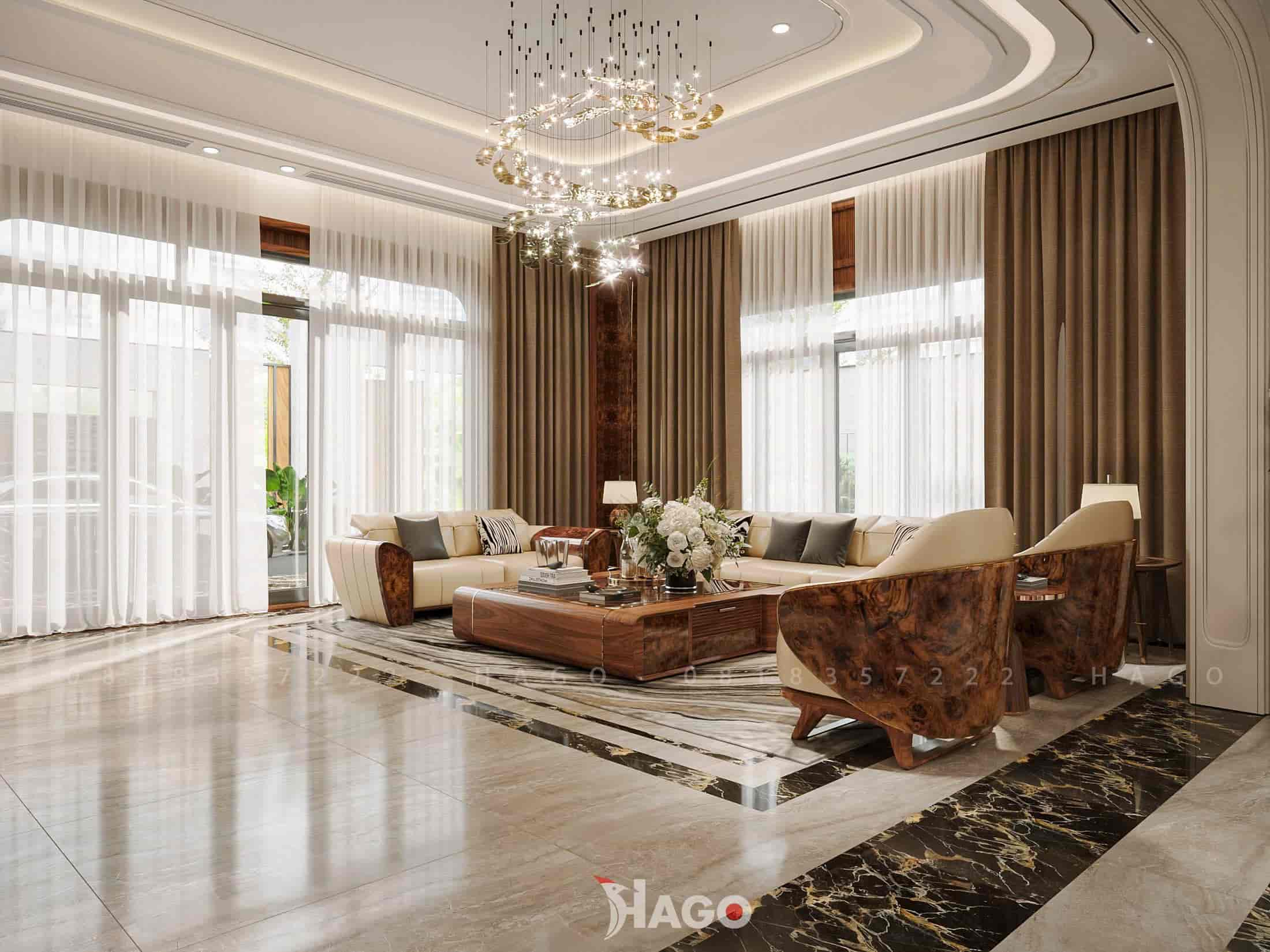 Sofa Gỗ Óc Chó Jambo - Ảnh 9