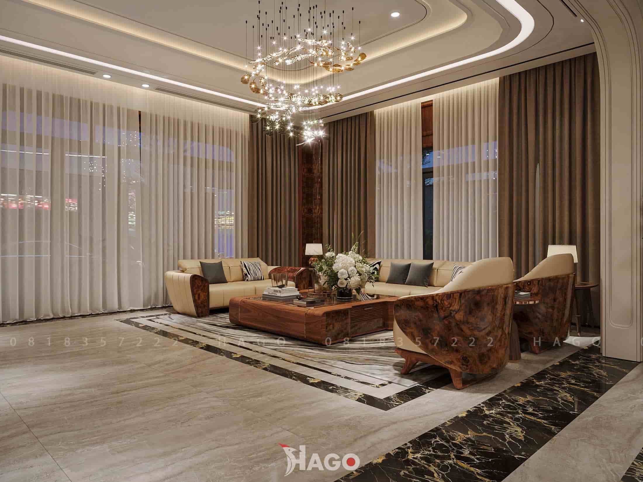 Sofa Gỗ Óc Chó Jambo - Ảnh 7