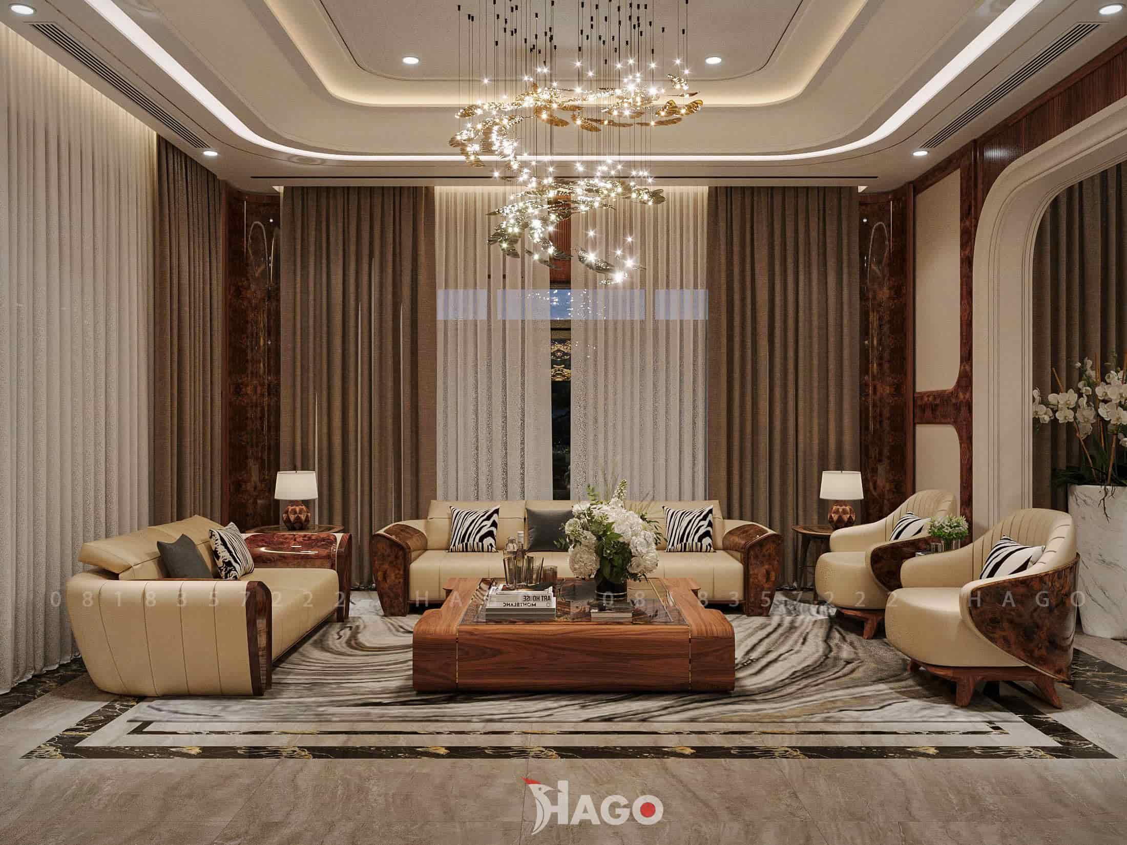 Sofa Gỗ Óc Chó Jambo - Ảnh 8