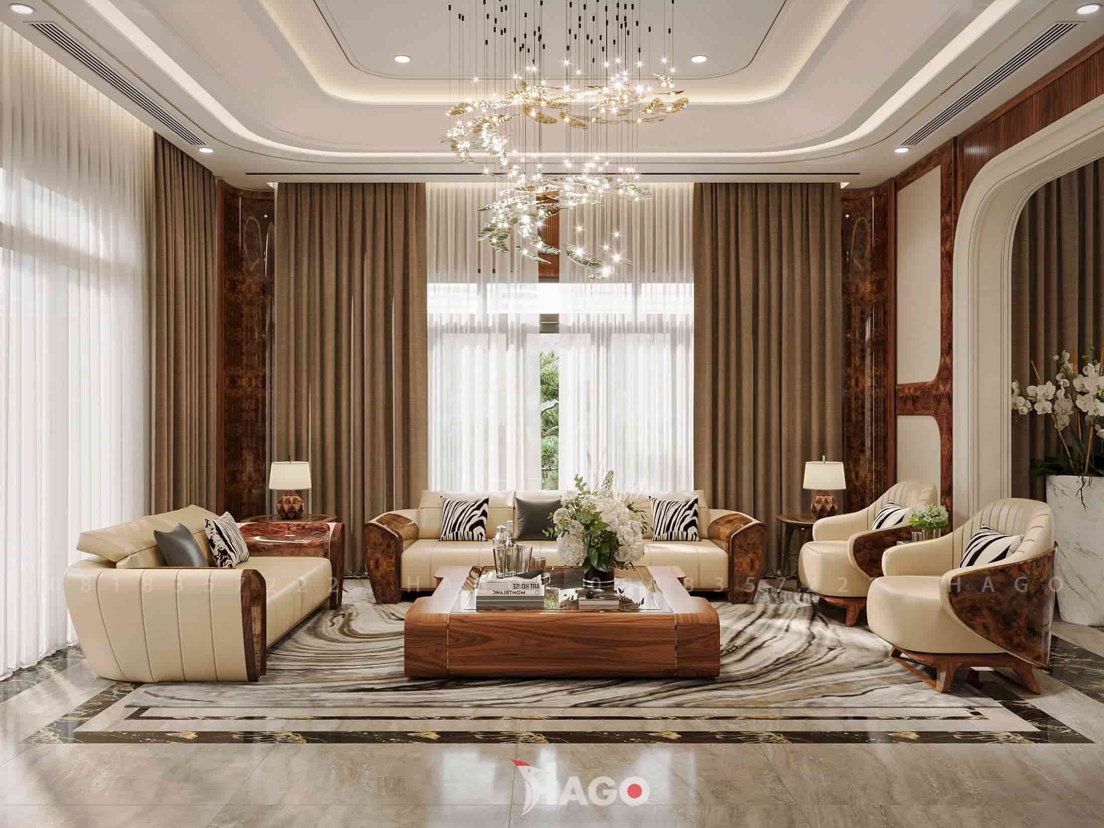 Sofa Gỗ Óc Chó Jambo - Ảnh 10