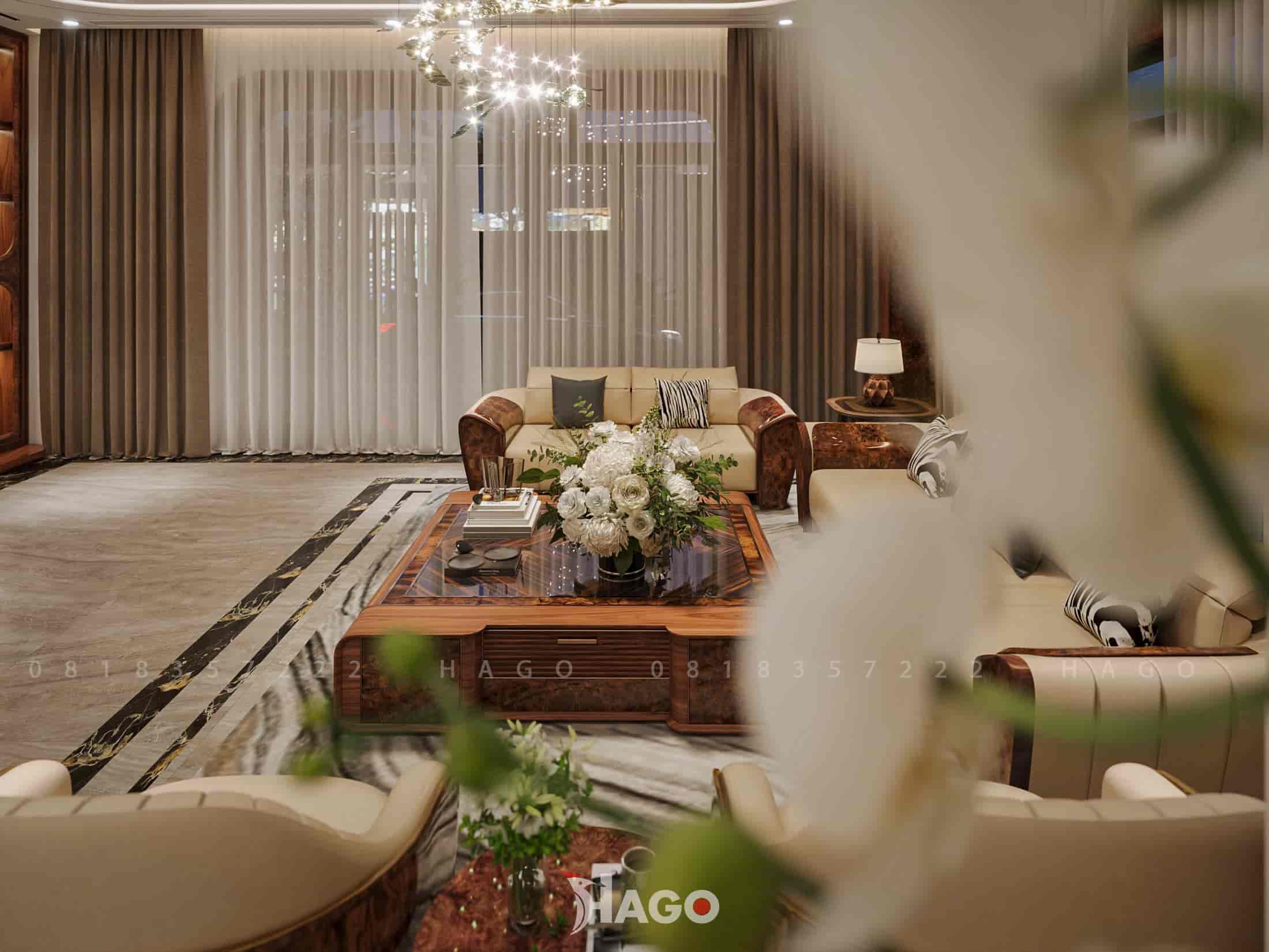 Sofa Gỗ Óc Chó Jambo - Ảnh 3