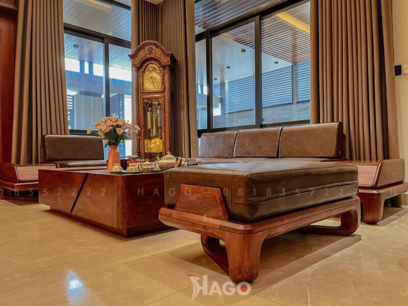 sofa go huong da nam phi