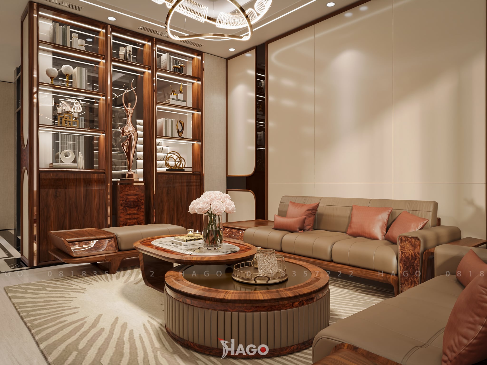 Sofa Gỗ Hiện Đại Bevias - Ảnh 3