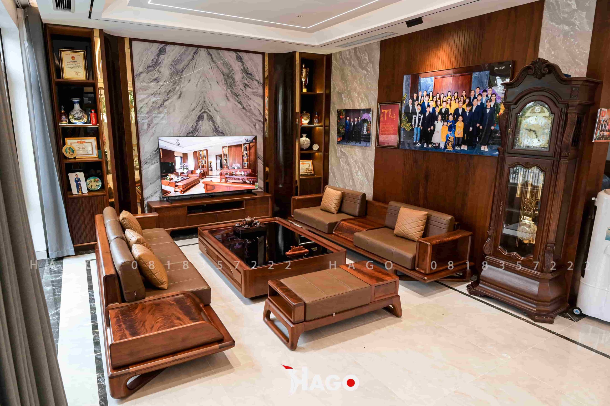 Sofa Gỗ Óc Chó Gaifo - Ảnh 5