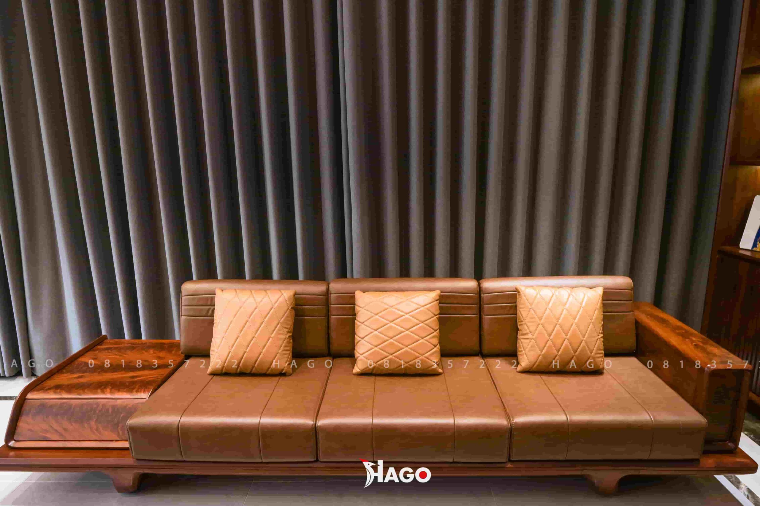 Sofa Gỗ Óc Chó Gaifo - Ảnh 6