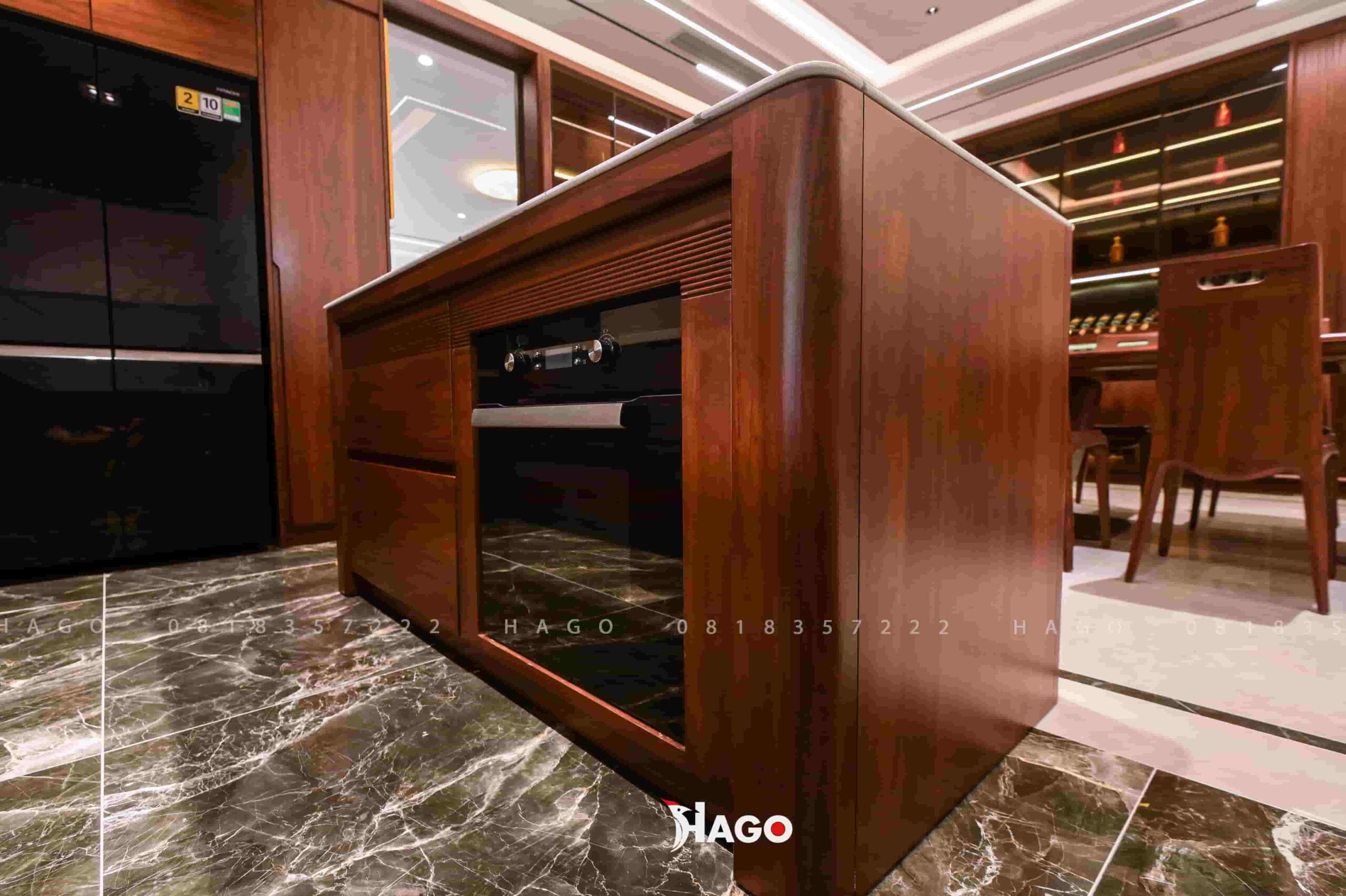 Tủ Bếp Gỗ Tự Nhiên Cao Cấp - Ảnh 4