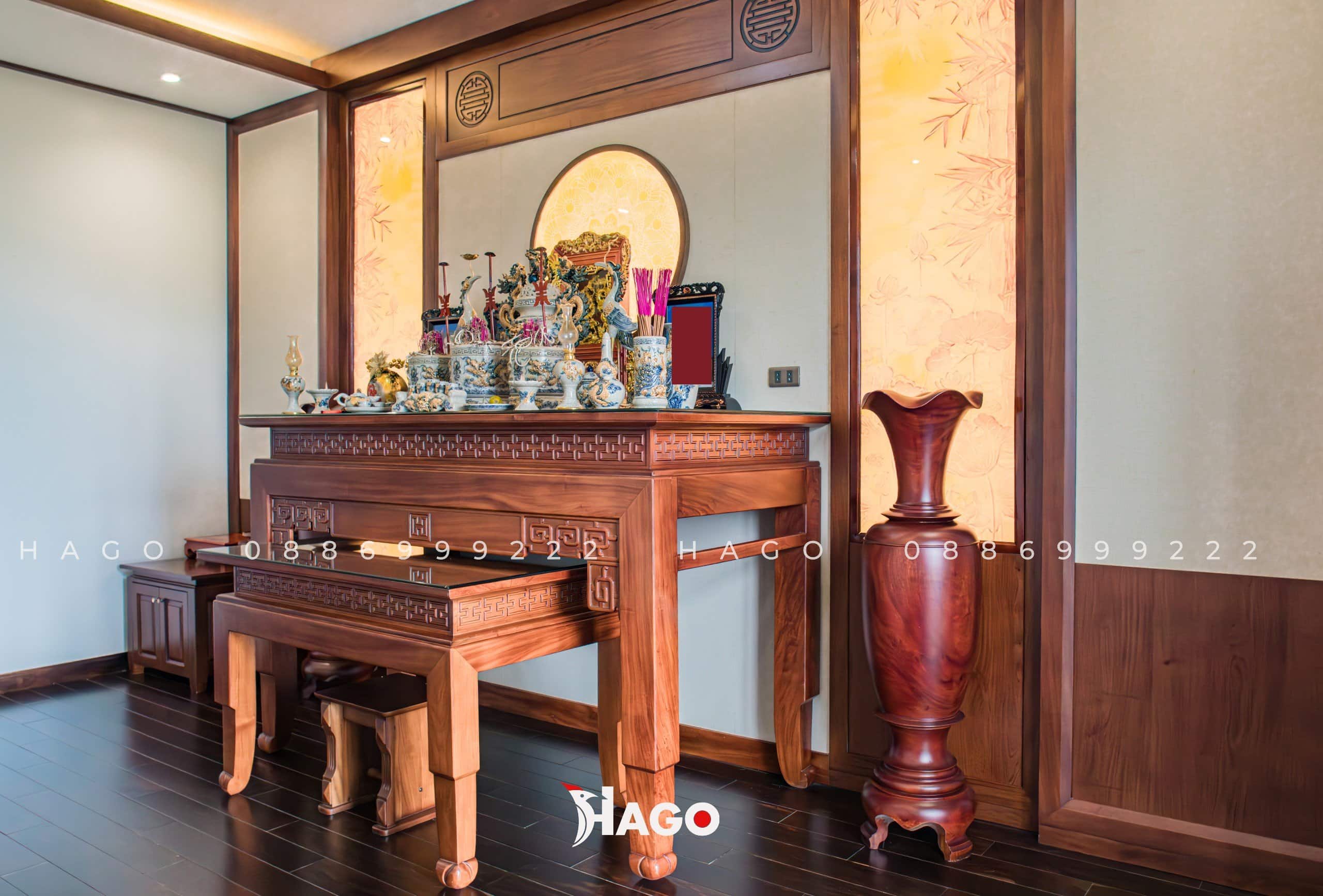 Bàn thờ gỗ Hương Đá Cao Cấp