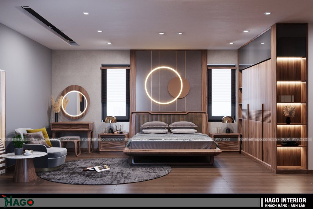 Phòng ngủ tiện nghi và đầy đủ công năng